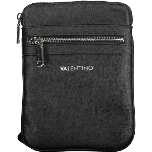 Mens Crossbody Bag Contrast Details , male, Sizes: ONE SIZE - Valentino by Mario Valentino - Modalova