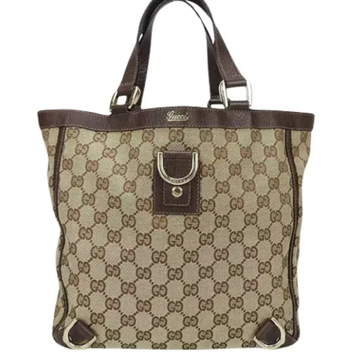 Pre-owned Canvas totes , female, Sizes: ONE SIZE - Gucci Vintage - Modalova