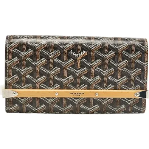 Pre-owned Beschichtetes Canvas clutches - Goyard Vintage - Modalova