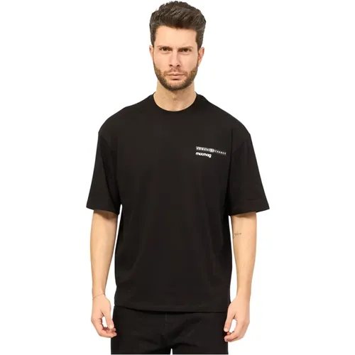 T-Shirts , male, Sizes: S, L - Armani Exchange - Modalova