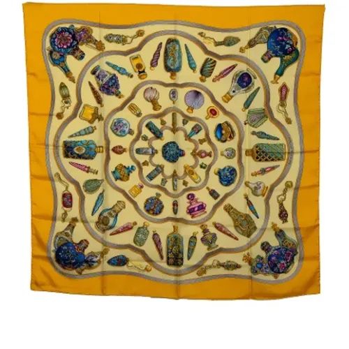 Pre-owned Silk scarves , female, Sizes: ONE SIZE - Hermès Vintage - Modalova