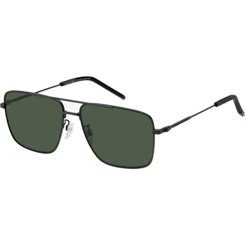 Matte /Green Sunglasses TH 2110/S , male, Sizes: 59 MM - Tommy Hilfiger - Modalova