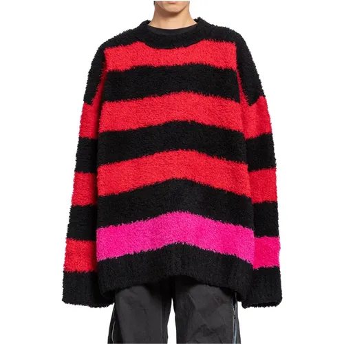 Striped Cashmere Knit Sweater , male, Sizes: XL - Mastermind World - Modalova