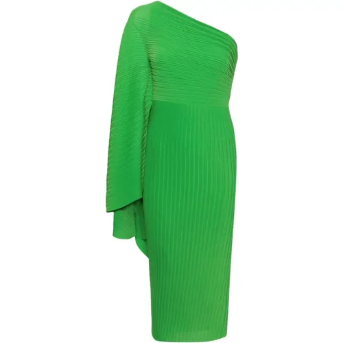 One-Shoulder Draped Dress , female, Sizes: S, 2XS - Solace London - Modalova