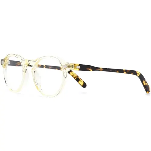 Clear Citron Tortoise Optical Frame , unisex, Sizes: 46 MM - Moscot - Modalova