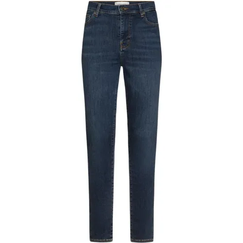 Slim Fit Denim Jeans , Damen, Größe: W27 - Frame - Modalova