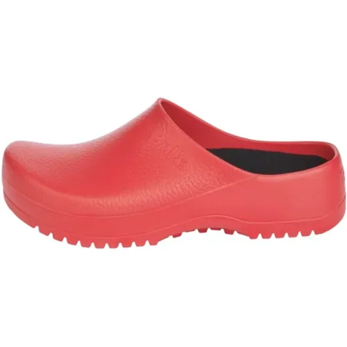 Rote wasserdichte Schuhe , Damen, Größe: 41 EU - Birkenstock - Modalova