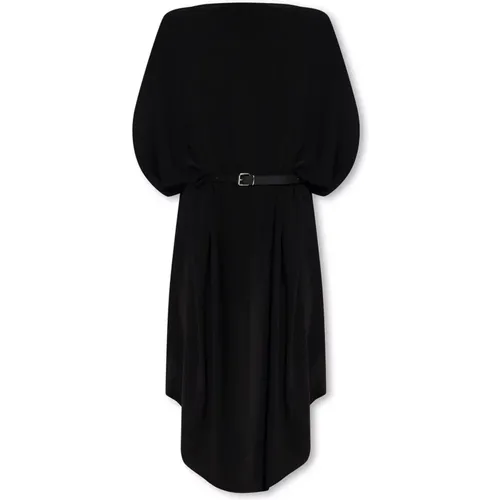 Belted dress , female, Sizes: ONE SIZE - MM6 Maison Margiela - Modalova