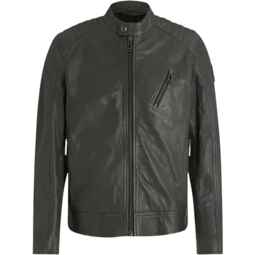 Grey Jacket for Men , male, Sizes: L - Belstaff - Modalova