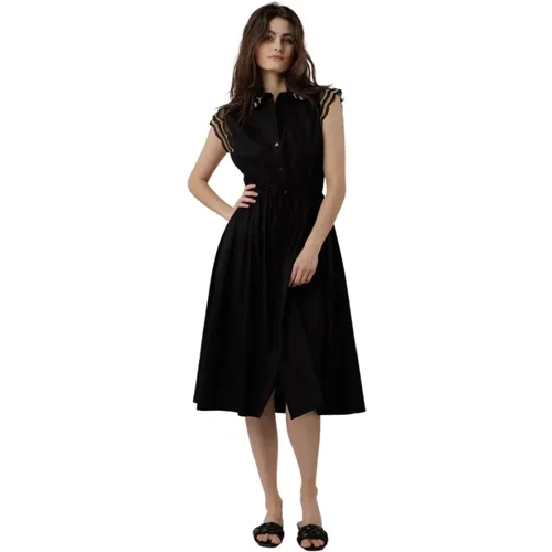 Midi Dresses , female, Sizes: S, L, XS - Twinset - Modalova