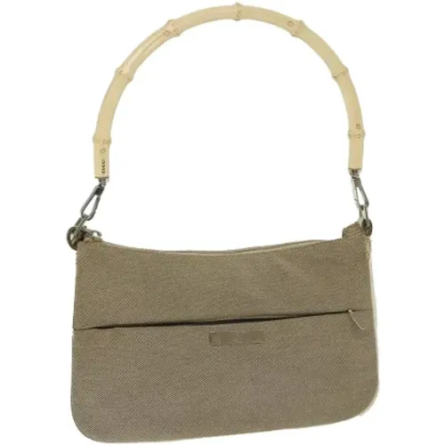 Pre-owned Canvas gucci-bags , female, Sizes: ONE SIZE - Gucci Vintage - Modalova