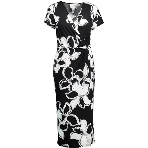 Floral Midi Dress , female, Sizes: S, 2XL - Joseph Ribkoff - Modalova