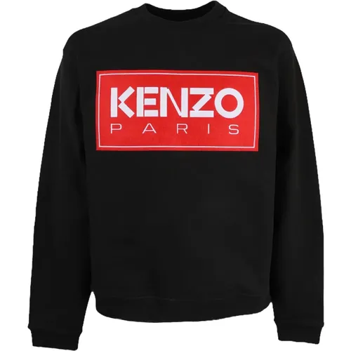 Künstlerischer Sweatshirt , Herren, Größe: XL - Kenzo - Modalova