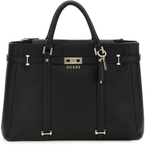 Emilee Society Carryall PU Material , female, Sizes: ONE SIZE - Guess - Modalova