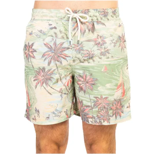 Hawaiian Bazaar Beachwear für Männer , Herren, Größe: S - Polo Ralph Lauren - Modalova