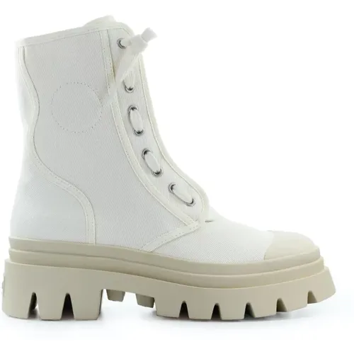 Combat Boots , female, Sizes: 6 UK, 7 UK - Ash - Modalova