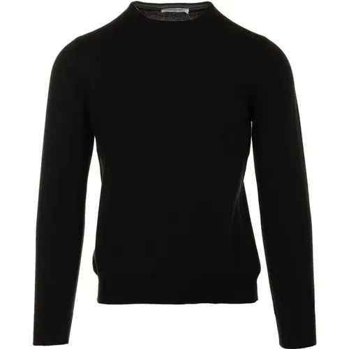 Schwarzer Pullover Paricollo , Herren, Größe: 3XL - Gran Sasso - Modalova