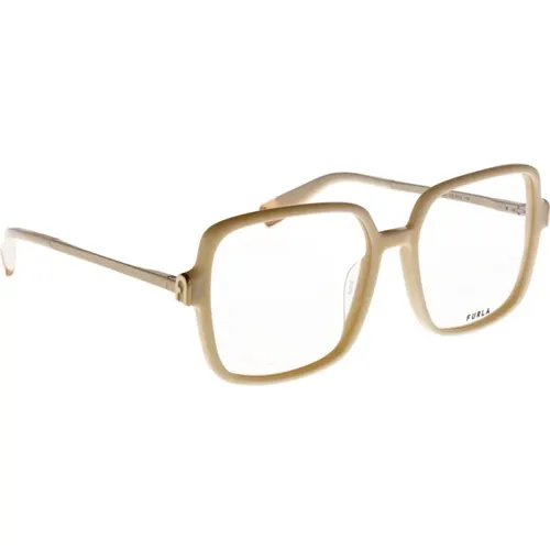 Stylish Original Prescription Glasses for Women , female, Sizes: 55 MM - Furla - Modalova