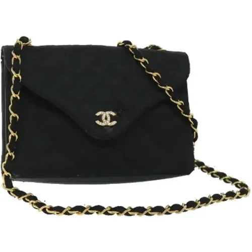 Pre-owned Silk chanel-bags , female, Sizes: ONE SIZE - Chanel Vintage - Modalova