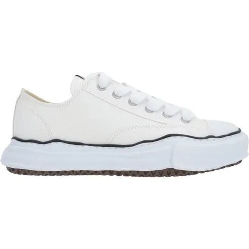 Canvas Low-Top Sneakers , female, Sizes: 7 UK, 3 UK, 5 UK, 4 UK, 6 UK - Mihara Yasuhiro - Modalova