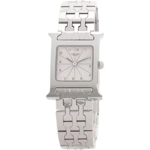 Pre-owned Stainless Steel watches , female, Sizes: ONE SIZE - Hermès Vintage - Modalova