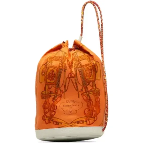 Pre-owned Silk shoulder-bags , female, Sizes: ONE SIZE - Hermès Vintage - Modalova