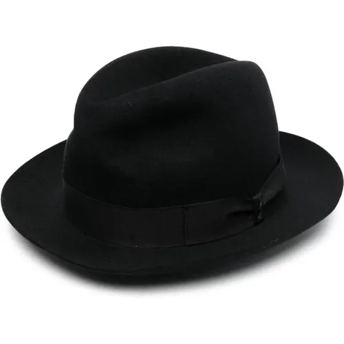 Hüte schwarz , Herren, Größe: 61 CM - Borsalino - Modalova