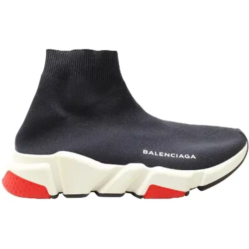 Pre-owned Polyester sneakers , female, Sizes: 3 UK - Balenciaga Vintage - Modalova