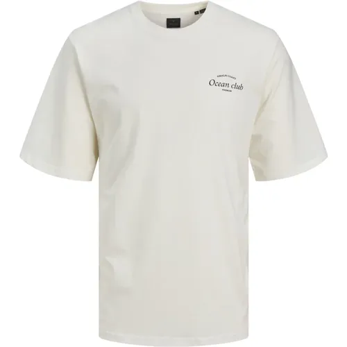 Ocean Club Logo Print T-Shirt - jack & jones - Modalova