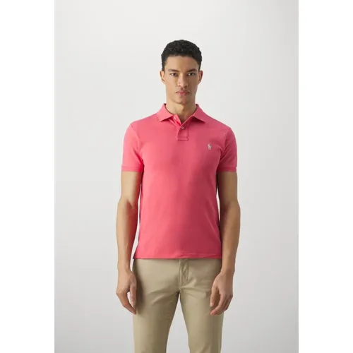 Korallrosa Polo Shirt , Herren, Größe: M - Ralph Lauren - Modalova