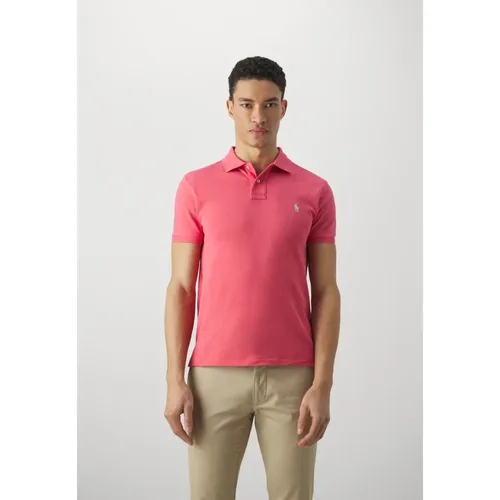 Korallrosa Polo Shirt , Herren, Größe: S - Ralph Lauren - Modalova