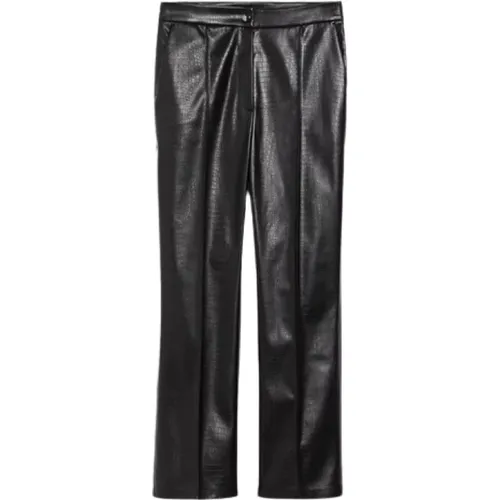 Leather Trousers , female, Sizes: L, XL, XS, M - Max Mara - Modalova