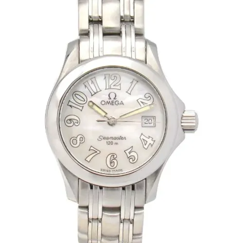 Pre-owned Metal watches , female, Sizes: ONE SIZE - Omega Vintage - Modalova