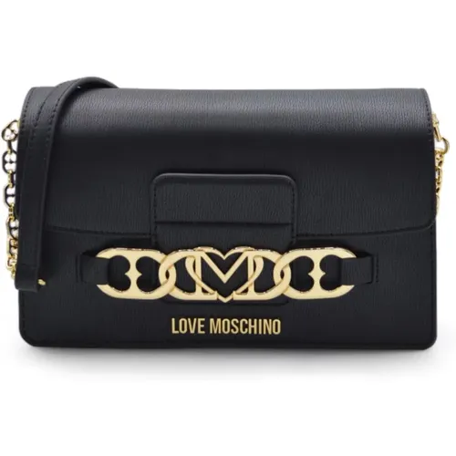 Ikonic Logo Crossbody Tasche - Love Moschino - Modalova