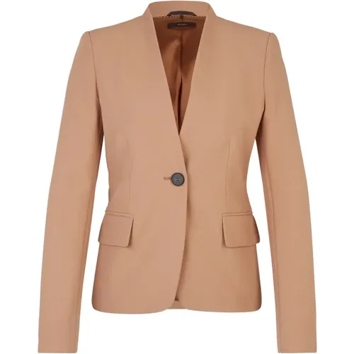 Stylish Womens Blazer , female, Sizes: 2XL, L - Windsor - Modalova