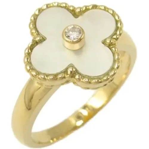 Pre-owned Yellow Gold rings , female, Sizes: ONE SIZE - Van Cleef & Arpels Pre-owned - Modalova