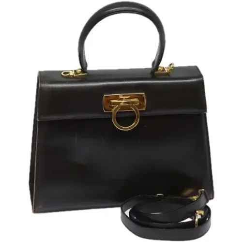 Pre-owned Leather handbags , female, Sizes: ONE SIZE - Salvatore Ferragamo Pre-owned - Modalova