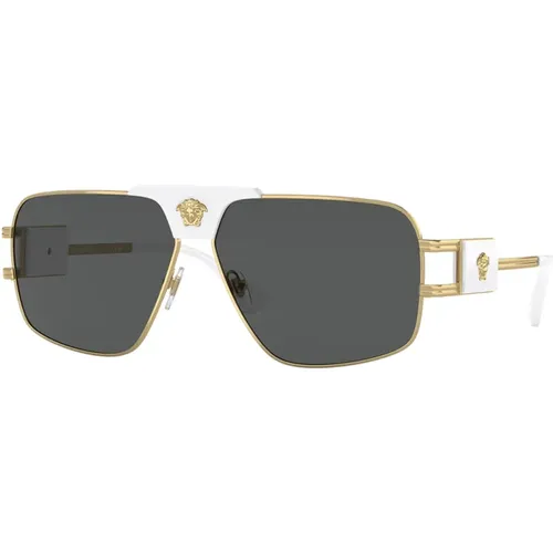 Luxus Sonnenbrillen Kollektion , Herren, Größe: 63 MM - Versace - Modalova