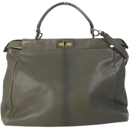 Pre-owned Leather fendi-bags , female, Sizes: ONE SIZE - Fendi Vintage - Modalova