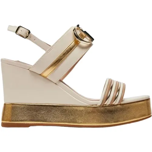 Wedge Sandals , female, Sizes: 5 UK, 3 UK, 4 UK, 7 UK - Liu Jo - Modalova