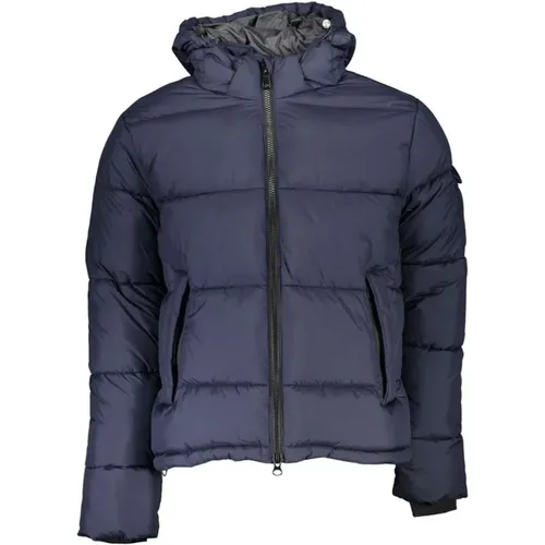 Removable Hooded Jacket with Multiple Pockets and Zip , male, Sizes: 2XL - North Sails - Modalova