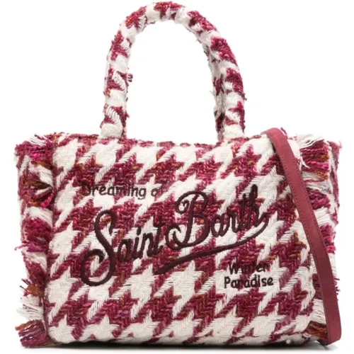 Patterned Colette Shopping Bag , female, Sizes: ONE SIZE - MC2 Saint Barth - Modalova