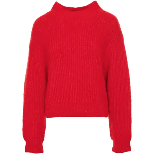 Gemütlicher Strickpullover mit Oversize-Passform , Damen, Größe: S - American vintage - Modalova