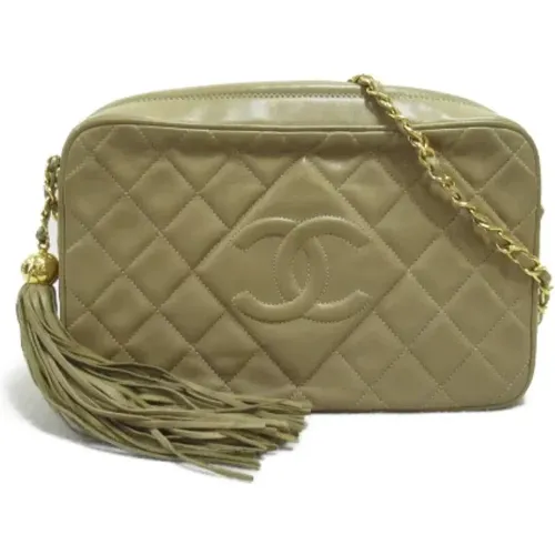 Pre-owned Leather chanel-bags , female, Sizes: ONE SIZE - Chanel Vintage - Modalova