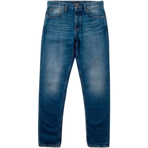 Slim-fit Jeans , Herren, Größe: W34 L32 - Nudie Jeans - Modalova