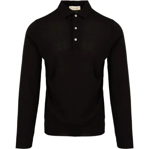 Schwarzes Polo-Shirt für Herren , Herren, Größe: 2XL - Filippo De Laurentiis - Modalova