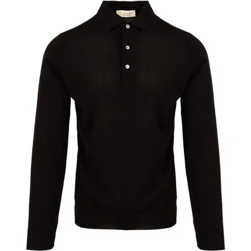 Schwarzes Polo-Shirt für Herren , Herren, Größe: XL - Filippo De Laurentiis - Modalova