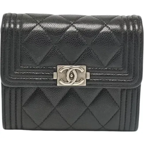 Pre-owned Leather wallets , female, Sizes: ONE SIZE - Chanel Vintage - Modalova