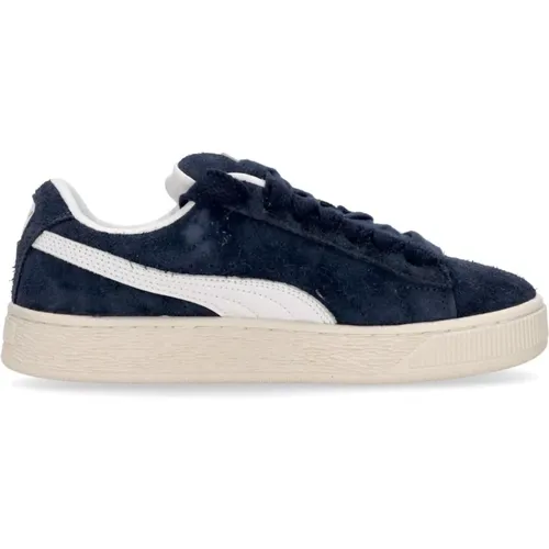 Suede XL Hairy Club Navy/Frosted Ivory Sneakers - Puma - Modalova