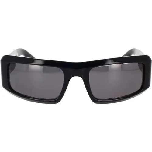 Retro-inspired Sunglasses with a Modern Twist , unisex, Sizes: 56 MM - Off White - Modalova